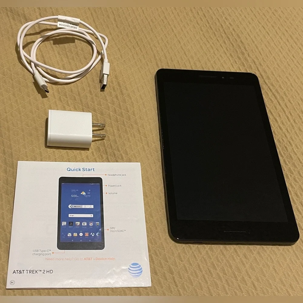 AT&T TREK 2 HD Model:K88 16GB Tablet